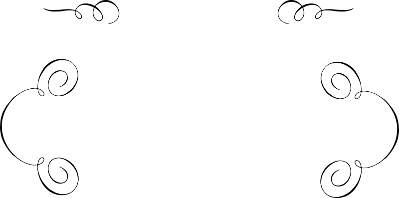 Виньетки на прозрачном фоне