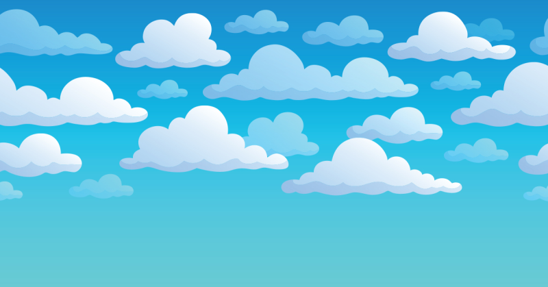 Облака мультяшные