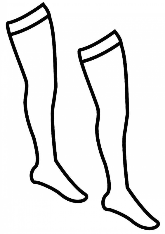 Раскраска колготки