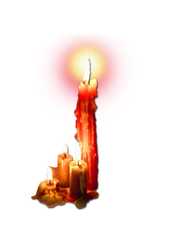 Горящие свечи