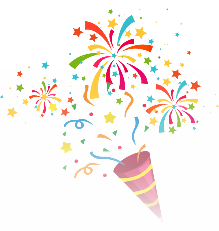 Праздничный фейерверк вектор