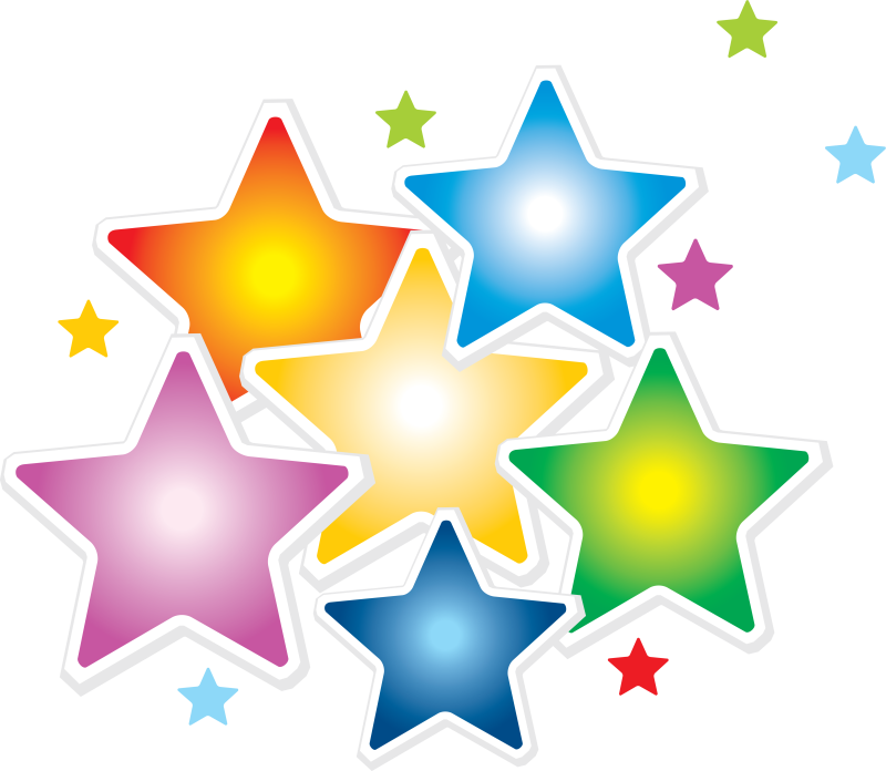 Разноцветные звезды