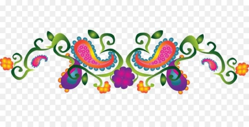 Цветные узоры