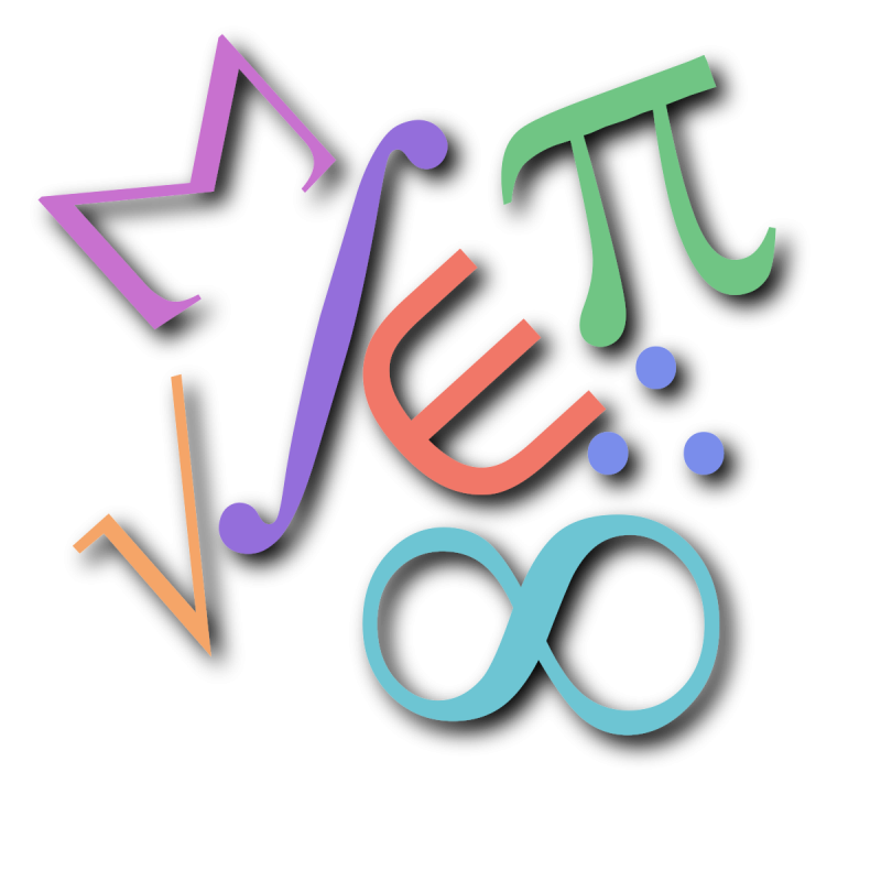 Математические формулы на белом фоне