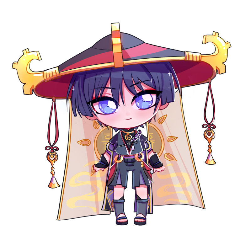 Мона Геншин Чиби