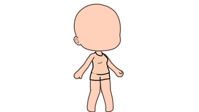 Позы для рисования гача