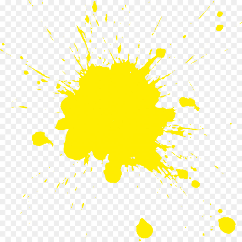 Желтое пятно на прозрачном фоне