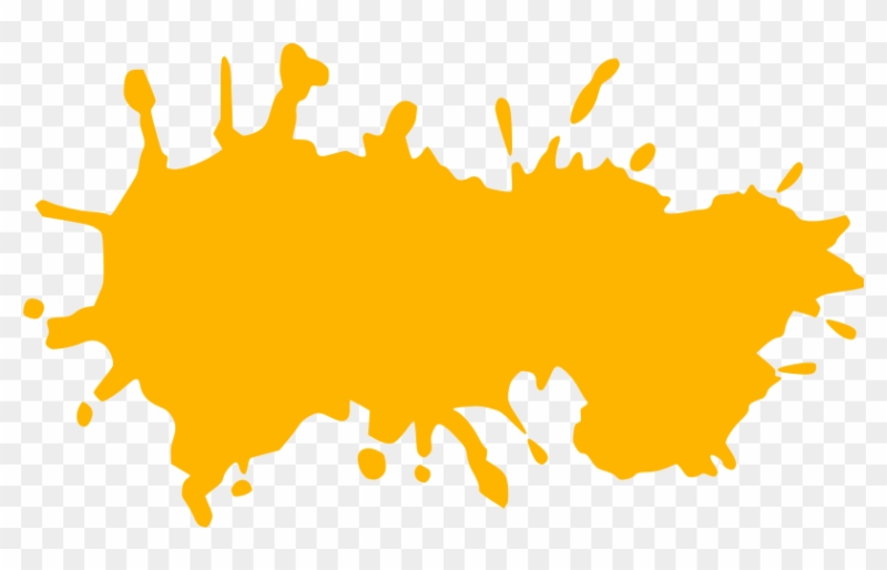 Клякса на прозрачном фоне