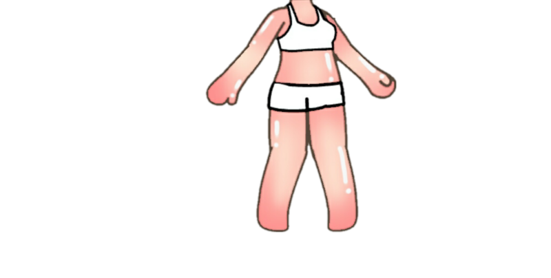 Аниме тело из гача лайф