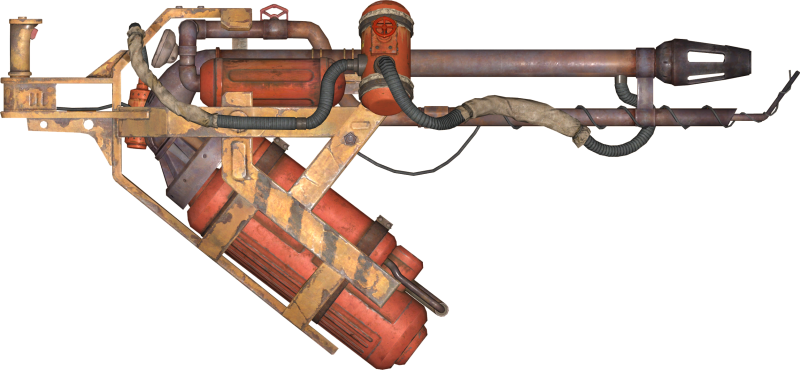 Фоллаут 3 огнемёт