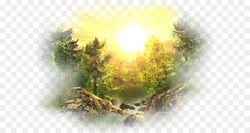 Клипарты на прозрачном фоне природа