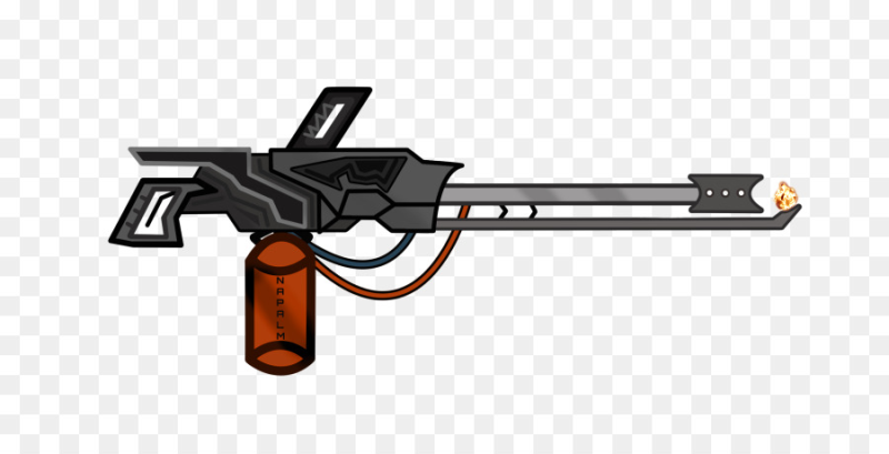 Огнемет рисунок