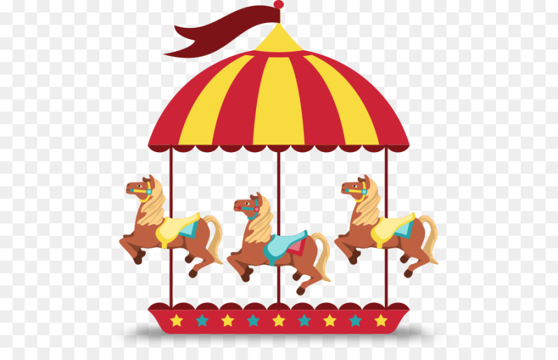 Карусель мультяшная