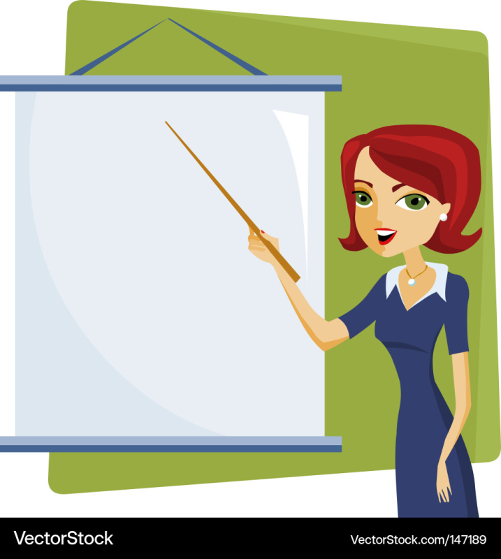 Учительница рисунок