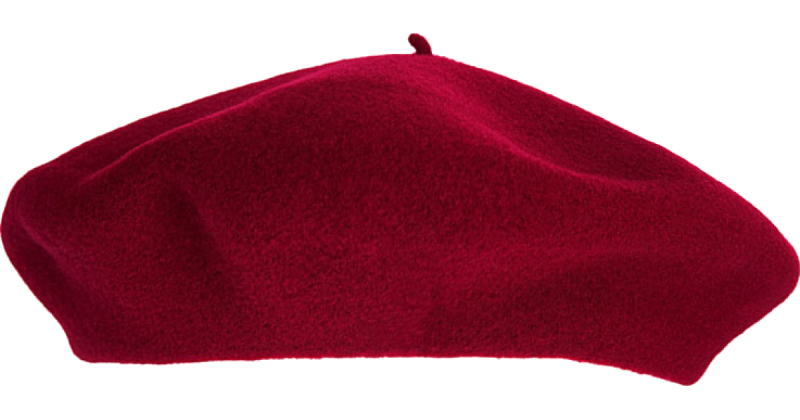 Беретка французская красная