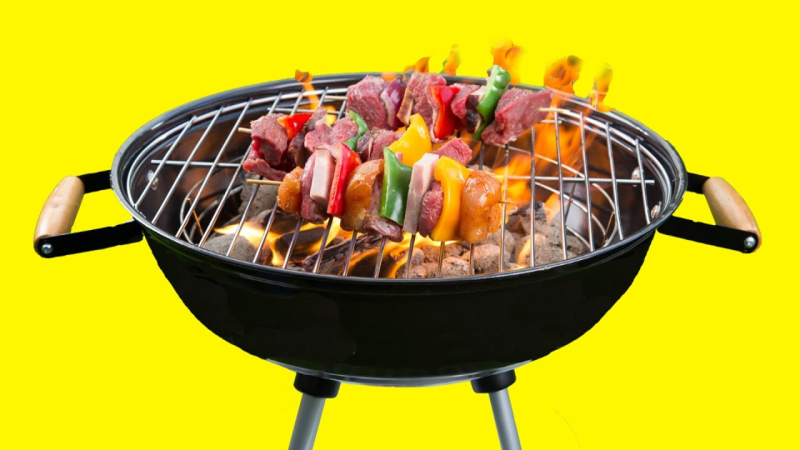 Гриль на прозрачном фоне