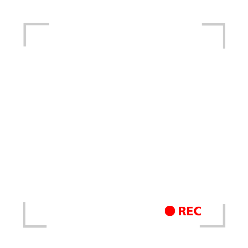 Рамка камеры на прозрачном фоне