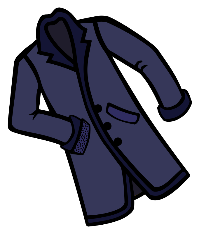 Пальто на прозрачном фоне