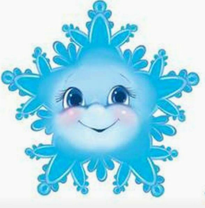 Снежинки с мордочками