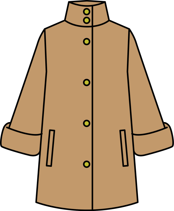Пальто рисунок