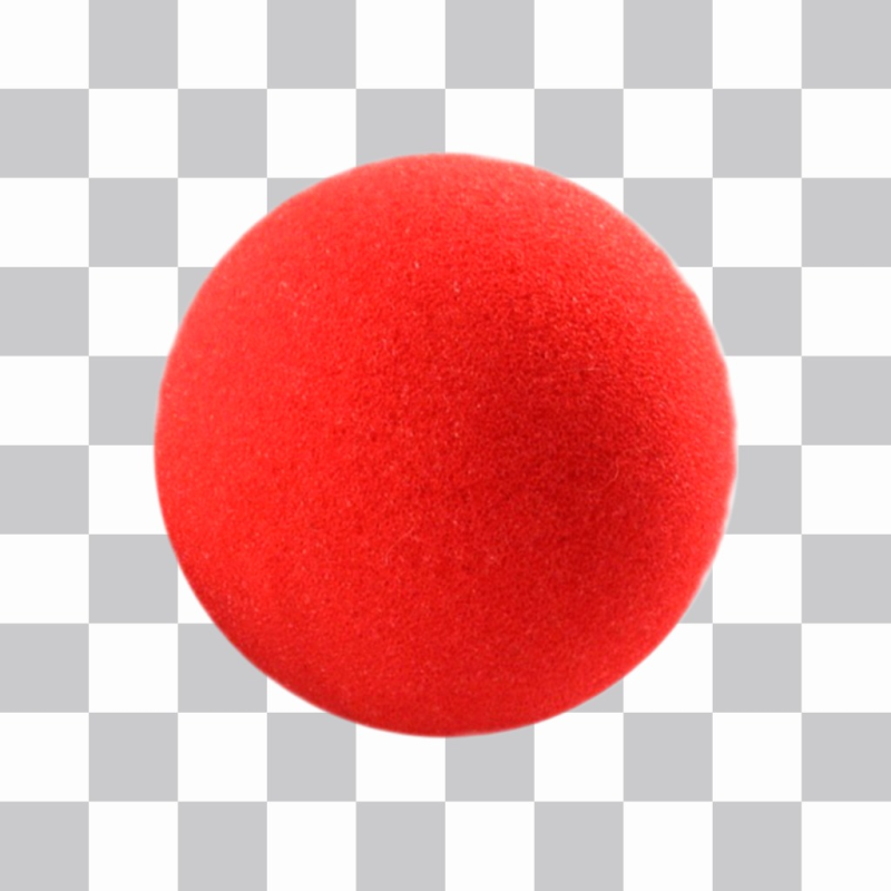 Красный нос клоуна