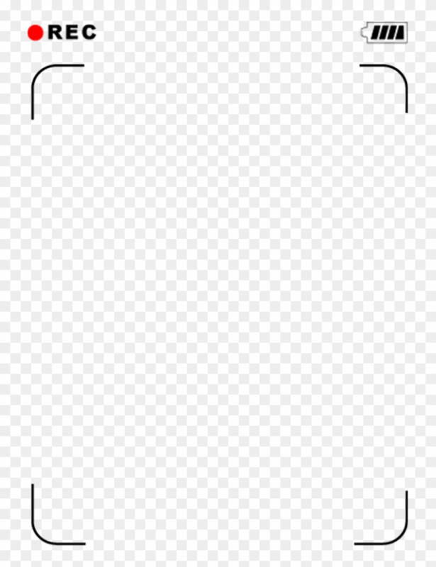 Экран камеры на прозрачном фоне