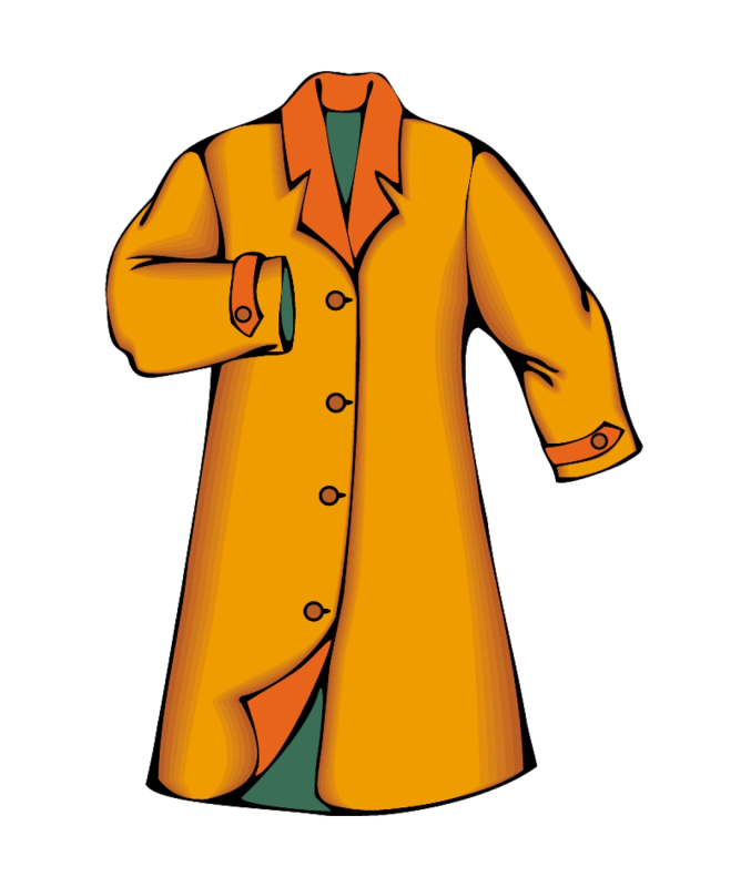 Пальто нарисовать