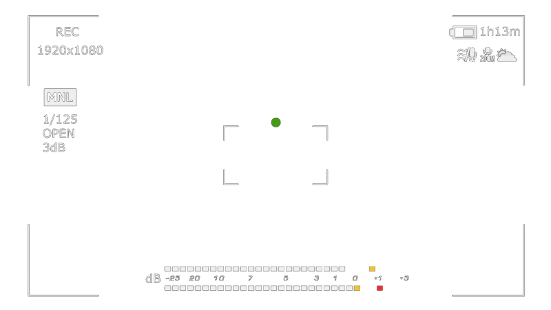 Эффект видеокамеры для фотошопа