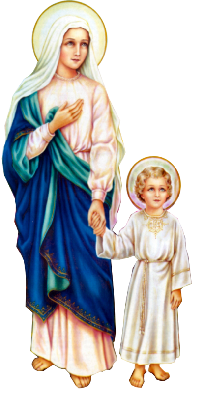 Богородица фон