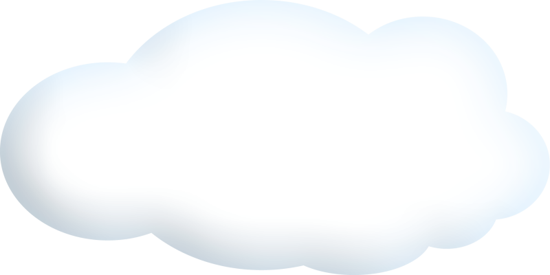 Облака на прозрачном фоне