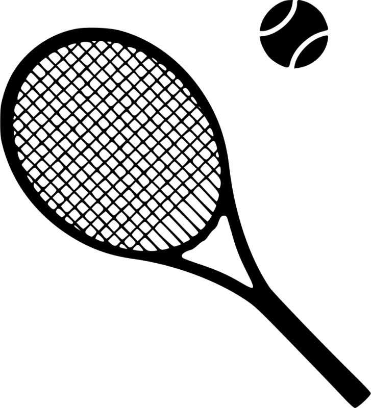 Теннис ракетка без фона