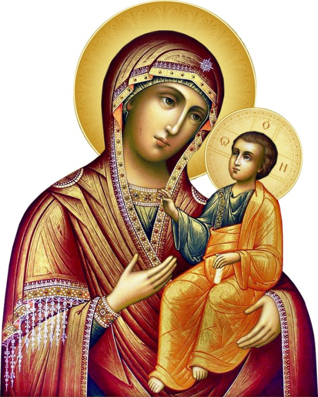 Пресвятая Дева Мария Казанская икона