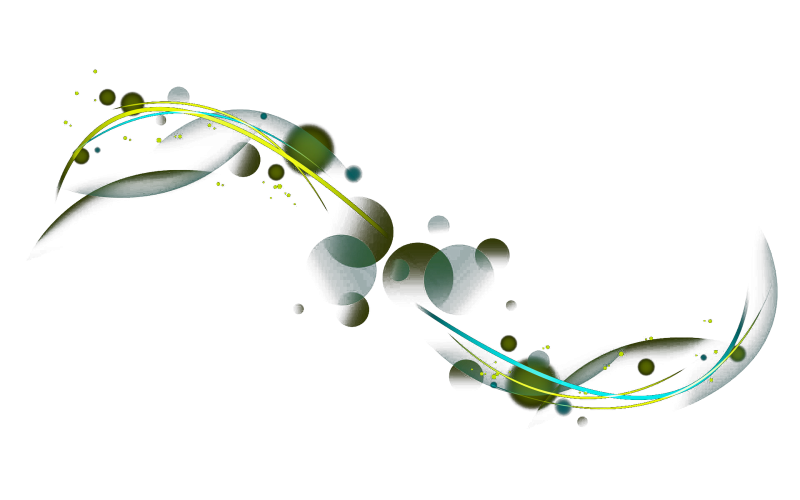 Абстрактные линии на прозрачном фоне