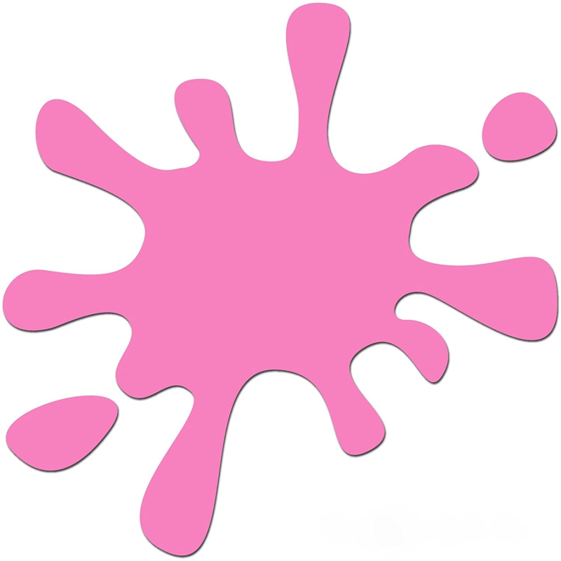 Цвета для детей Кляксы