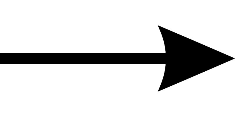 Стрелочка черная