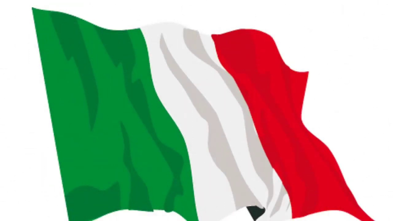 Итальянский флаг иконка