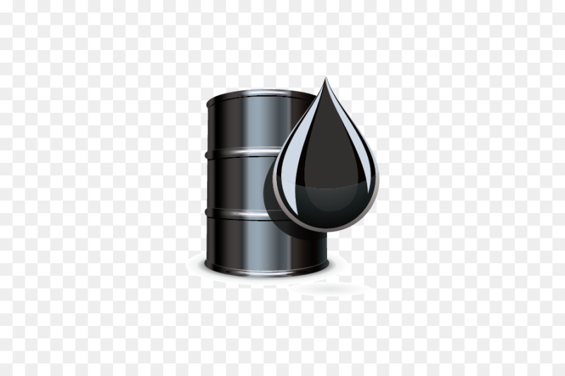 Капля нефти без фона