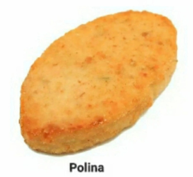 Рыбные котлеты на белом фоне