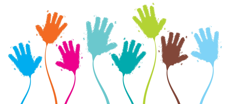 Цветные руки