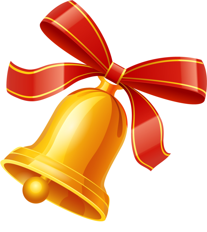 Звоночек на прозрачном фоне