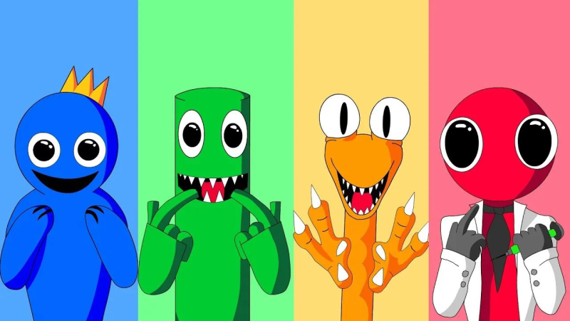 Радужные друзья робоокс