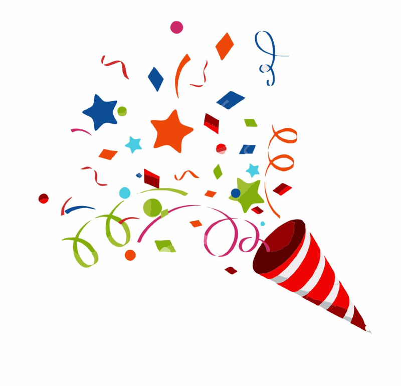 Ребенок с хлопушкой