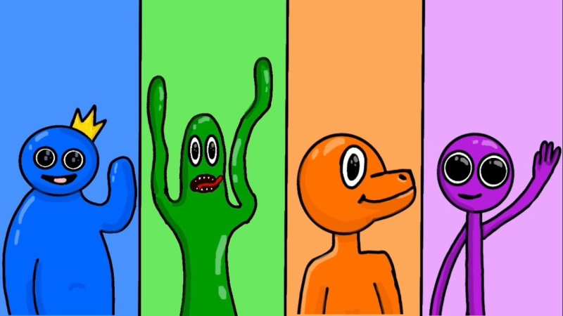 Радужный друг рисунок