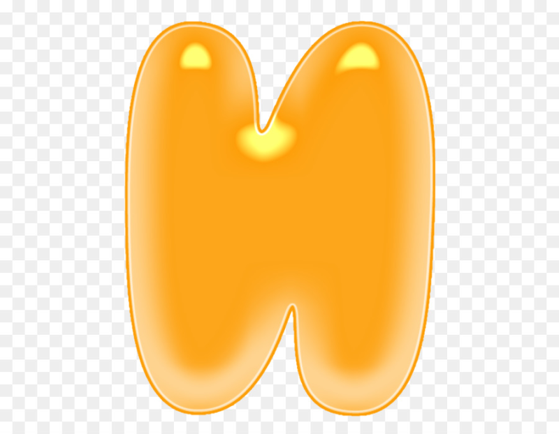 Красивые буквы желтые