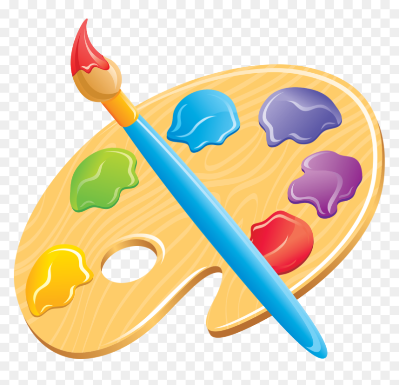 Кисти и краски