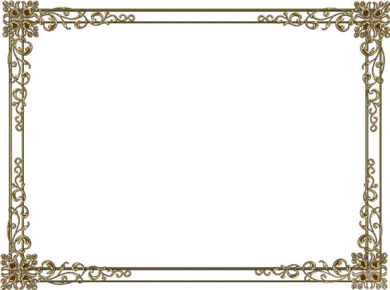 Рамка на прозрачном фоне