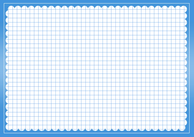 Лист в клеточку