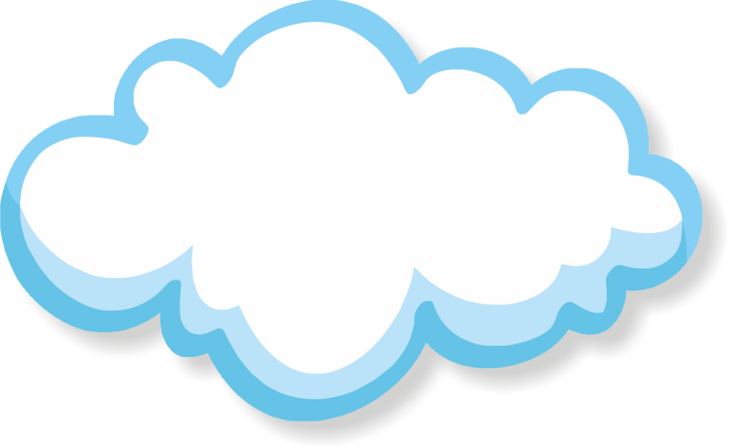 Облако мультяшное