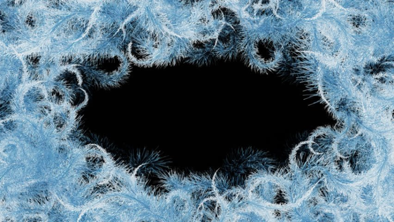 Зимняя рамка