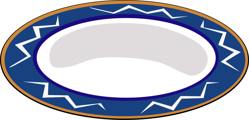 Тарелка рисунок